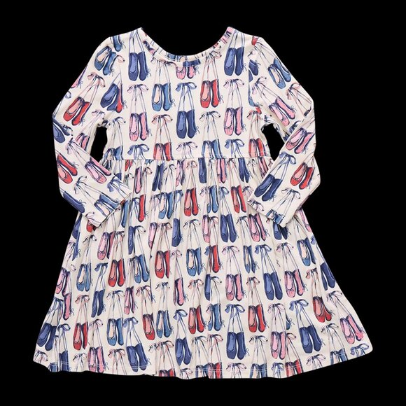 NWOT Pink Chicken Girls Bamboo Steph Dress(A minor flaw) - Picture 1 of 9